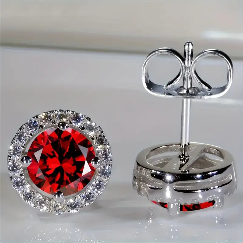 Antonia | Ohrringe | Rubin