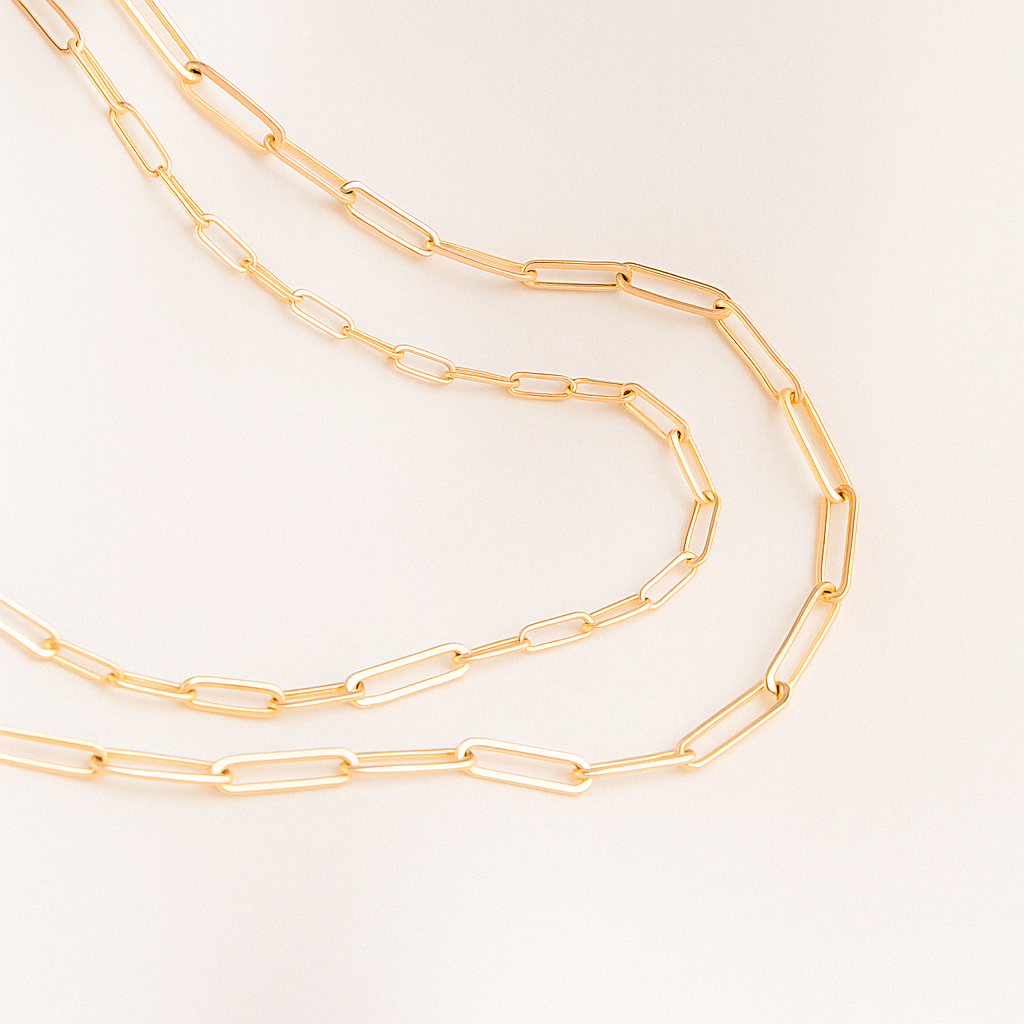 Klassische Goldkette