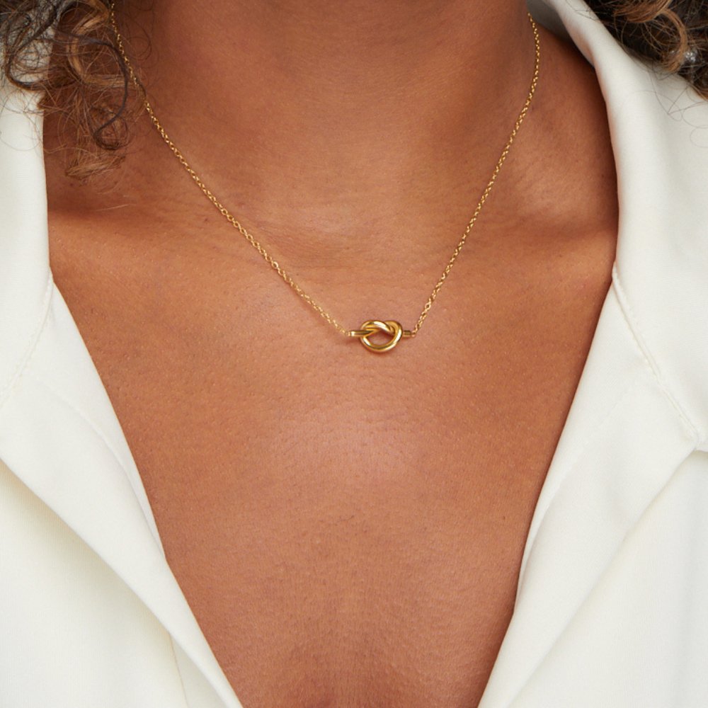 Adela-Knoten-Halskette