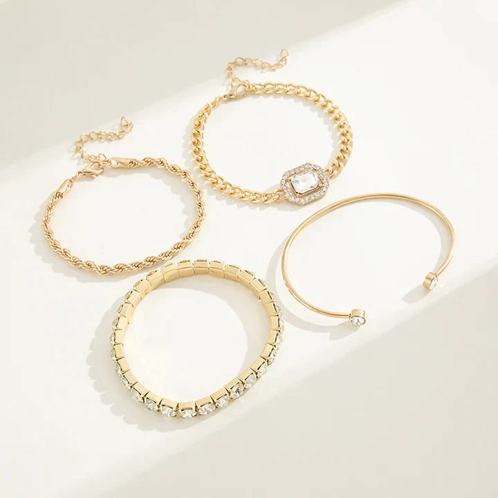 Vera | Armband-Set | Gold