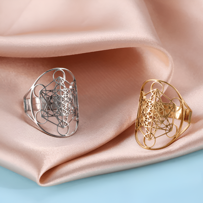 Schutzring “Metatron“ – Verstellbar und Energetisch