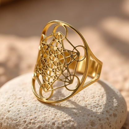 Schutzring “Metatron“ – Verstellbar und Energetisch