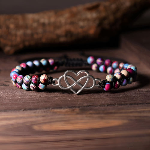 Ewige Liebe – Schutzarmband aus Kaiserjaspis