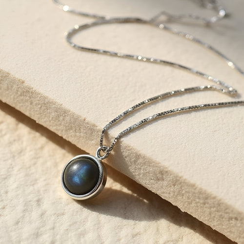 Schutzanhänger “Feine Perle“ aus Labradorit