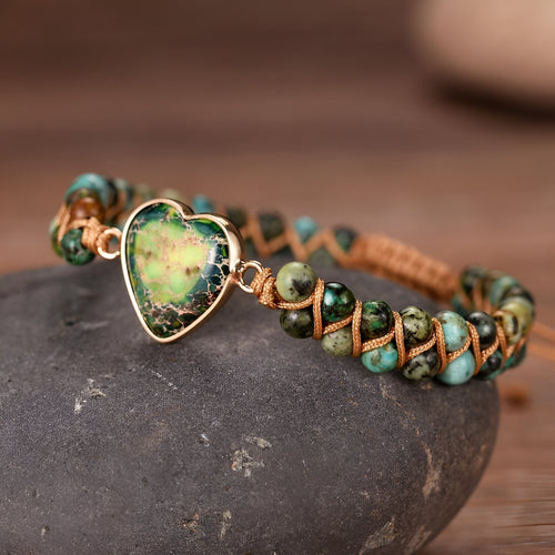 Wildjaspis Energie Armband – Kreativer Fluss und Lebensfreude