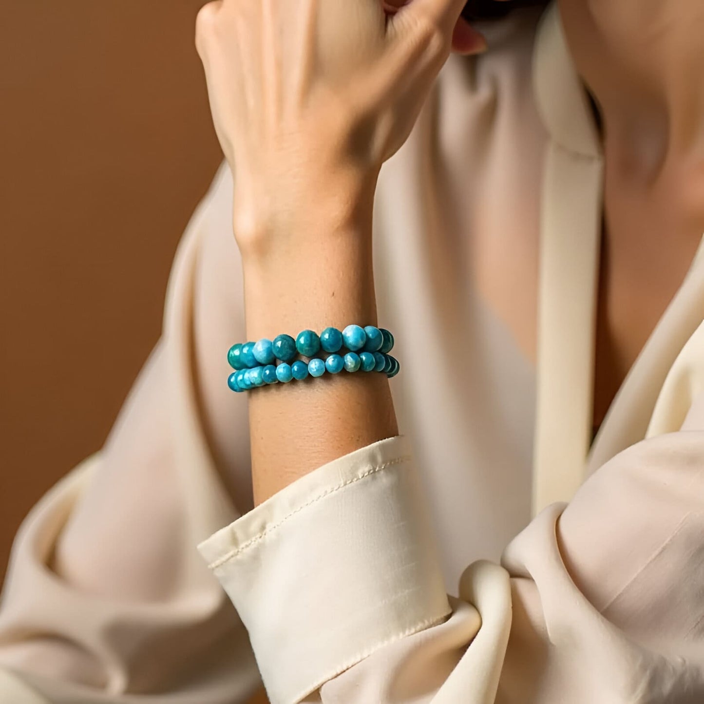 Energiearmband “Innere Klarheit“ mit Apatit