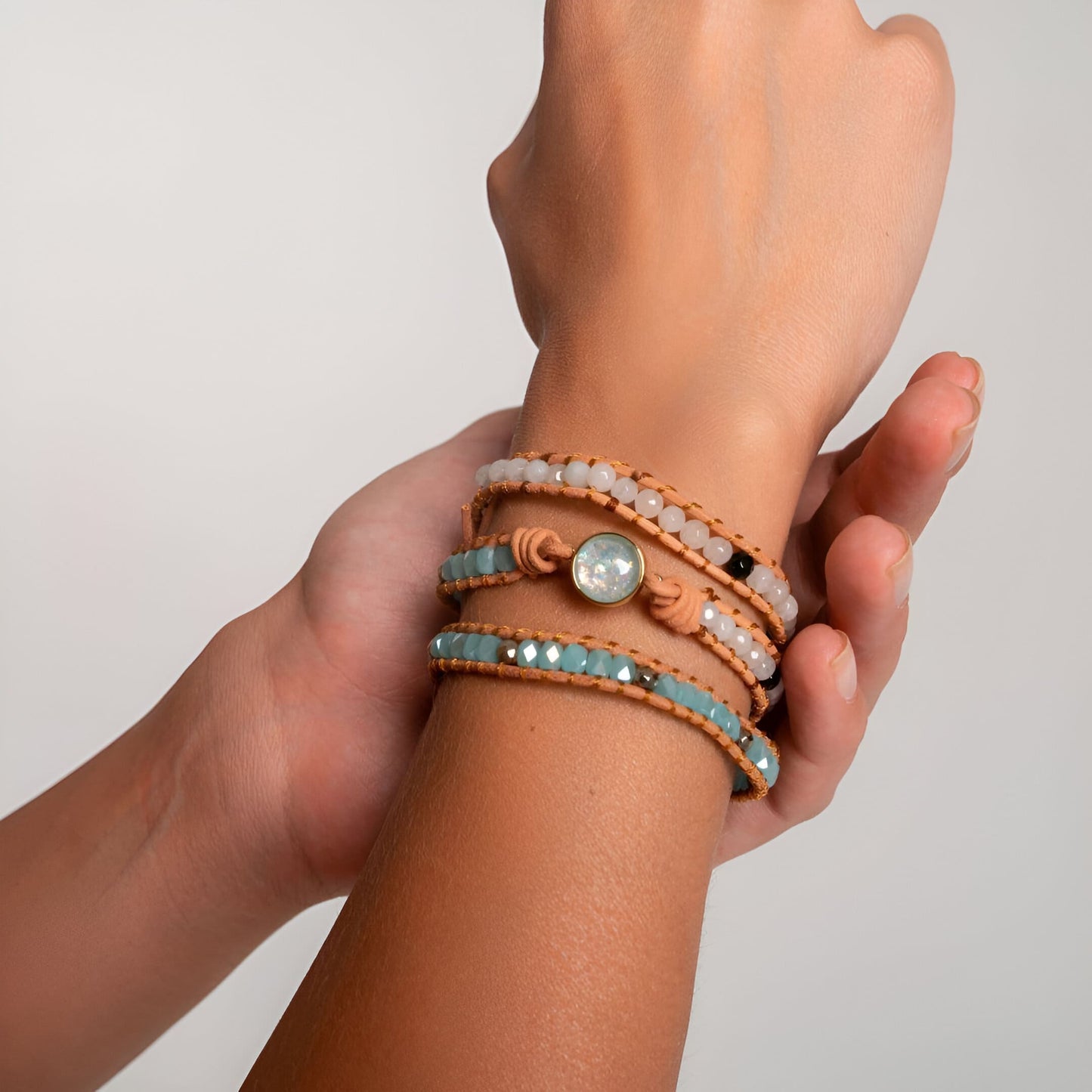 Opal Heilungsarmband – Handgemachter Schutz und Hoffnung