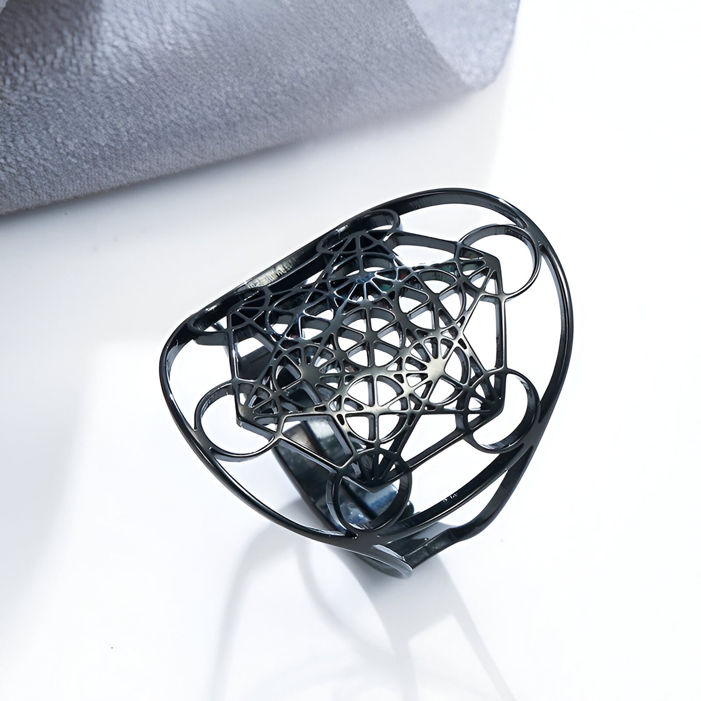 Schutzring “Metatron“ – Verstellbar und Energetisch