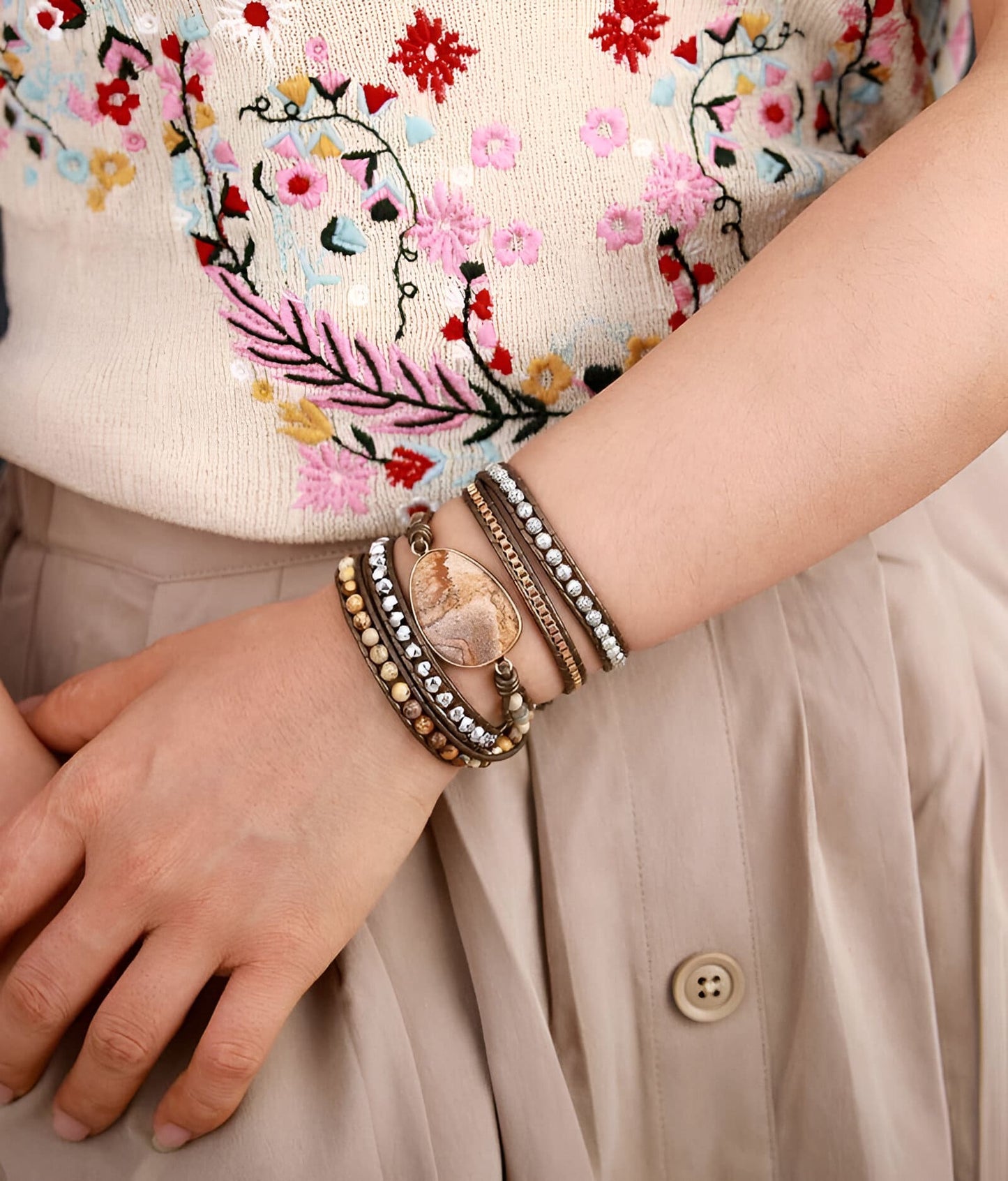 Wickelarmband “Erdheilungs-Energie“