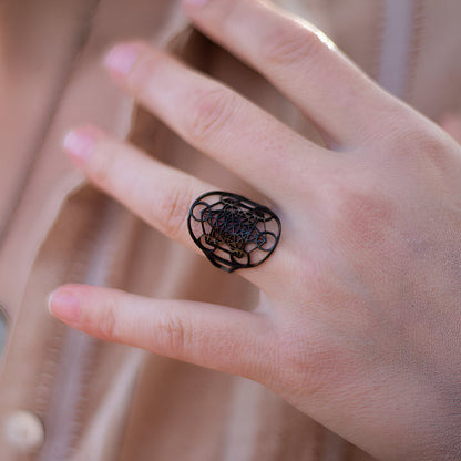 Schutzring “Metatron“ – Verstellbar und Energetisch