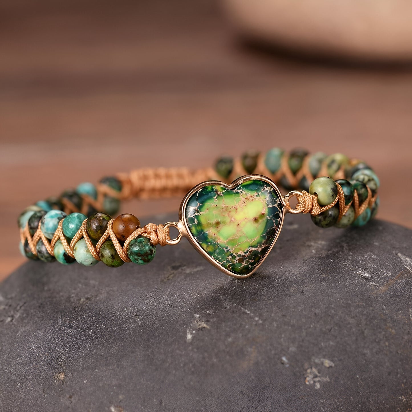 Wildjaspis Energie Armband – Kreativer Fluss und Lebensfreude