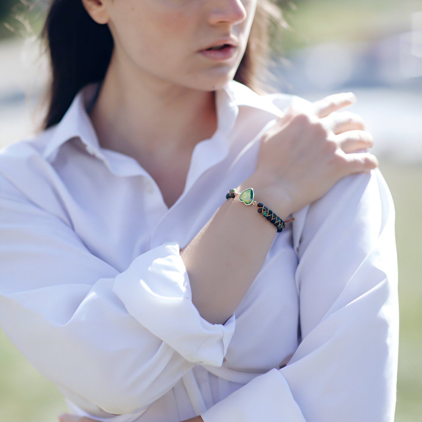 Wildjaspis Energie Armband – Kreativer Fluss und Lebensfreude