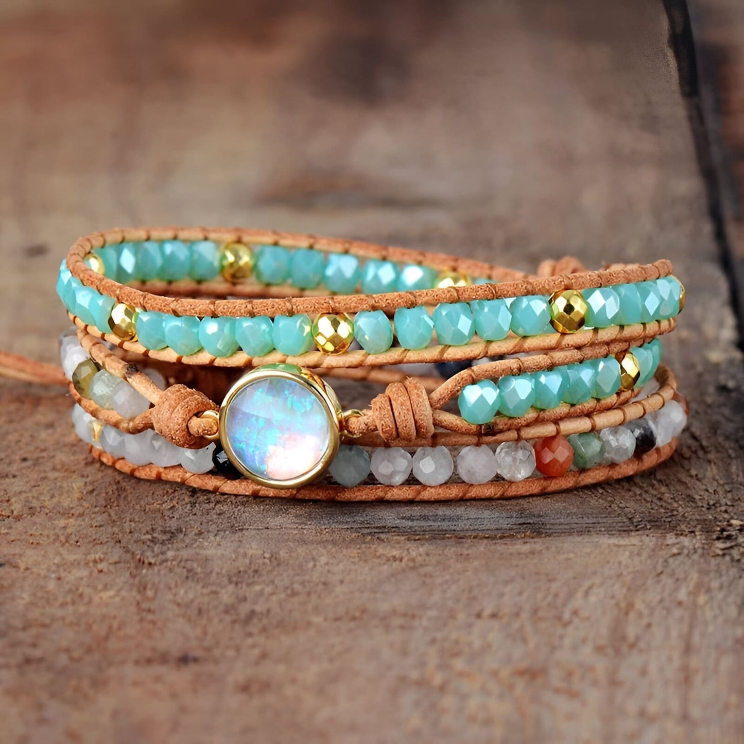 Opal Heilungsarmband – Handgemachter Schutz und Hoffnung