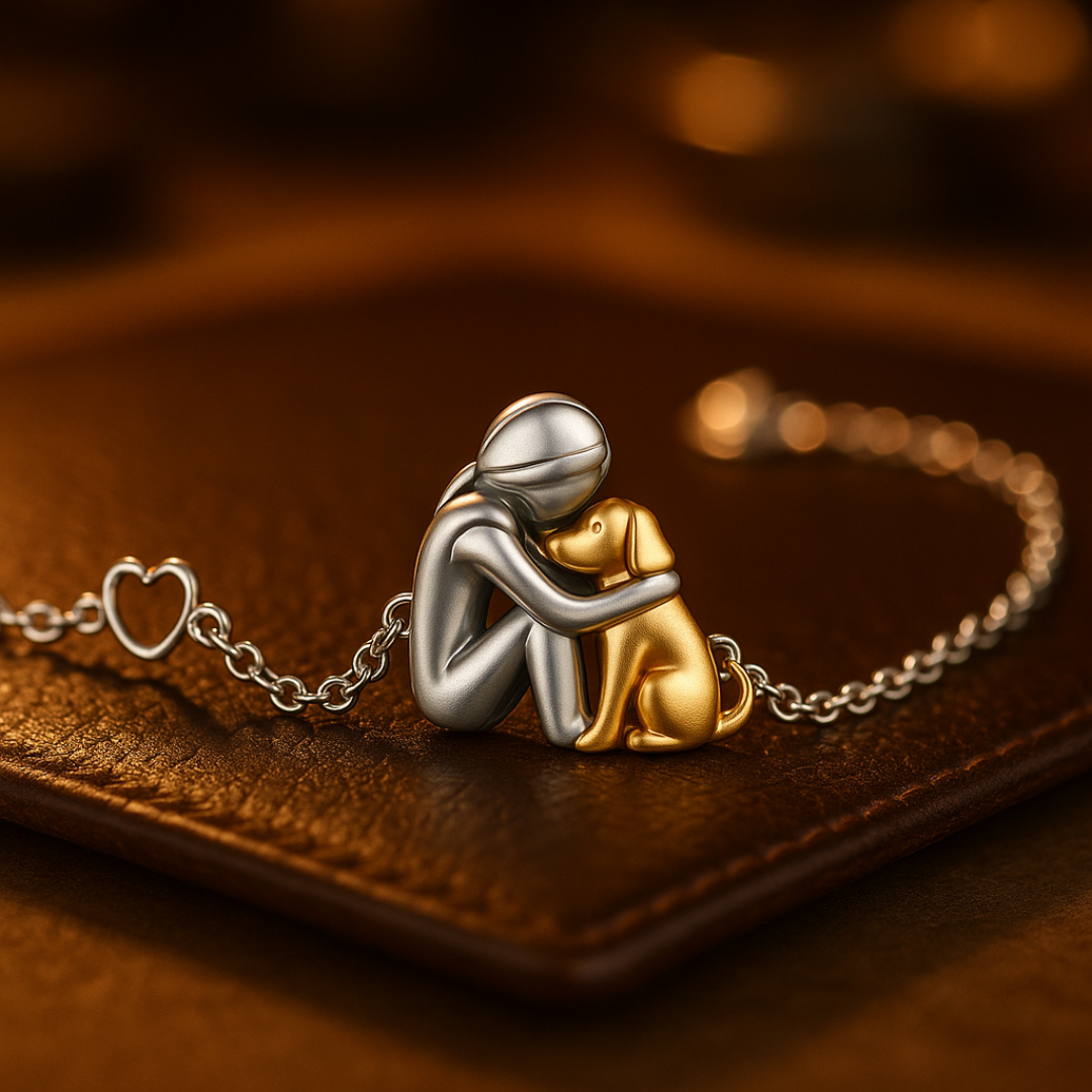 Verstellbares Armband mit Glückssymbol