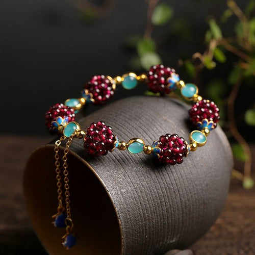 Paula | Armband | Edelstein