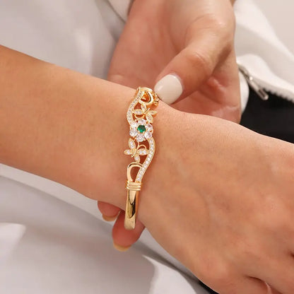 Kornelia | Armband | Smaragd