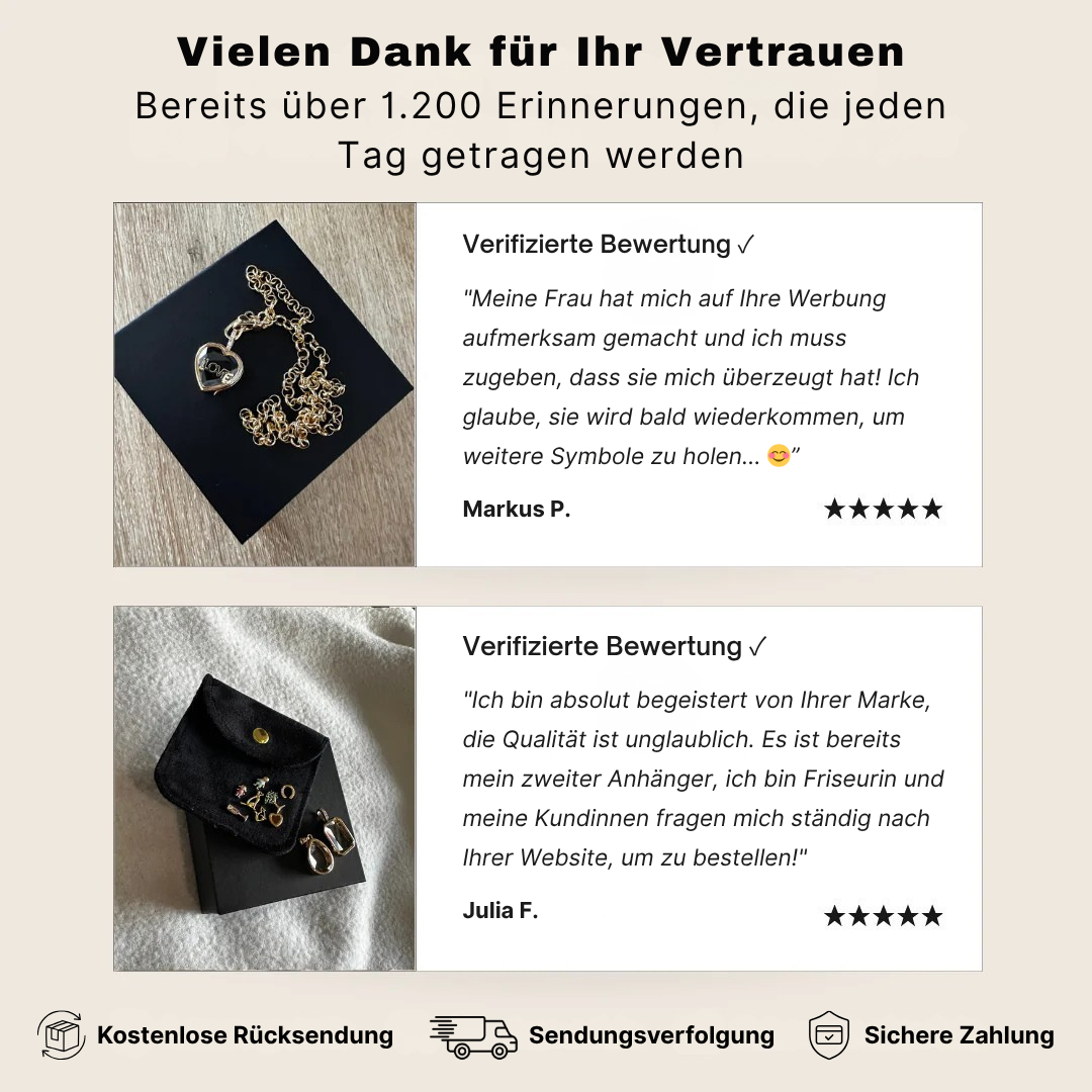Charm-Halskette | Ihr Schmuck. Ihre Geschichte.