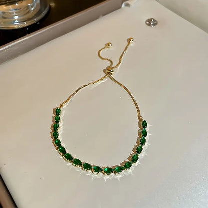 Andrea | Armband | smaragdgrün