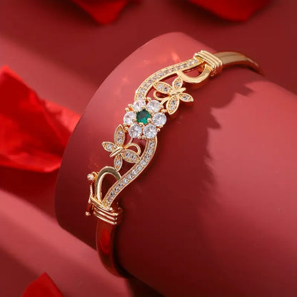 Kornelia | Armband | Smaragd