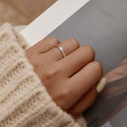 Pfotenprint im Silberband