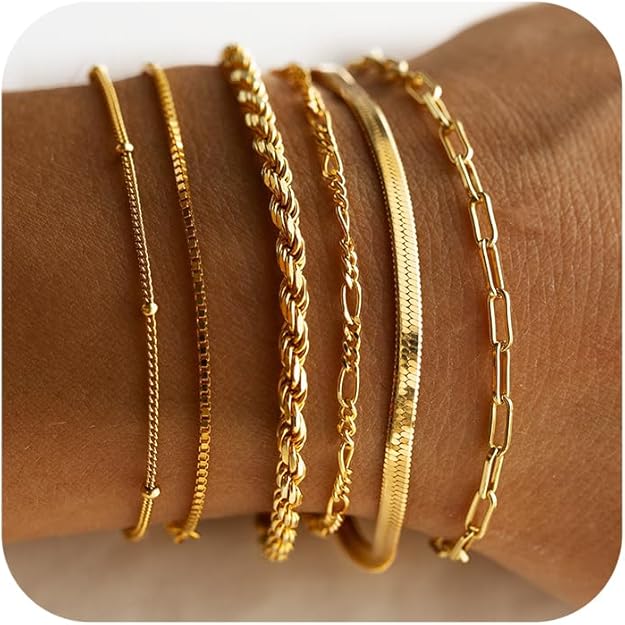 Marita | Armband-Set | Gold