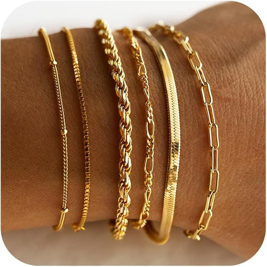 Marita | Armband-Set | Gold