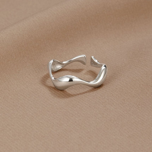 Waves - Minimalistischer Ring