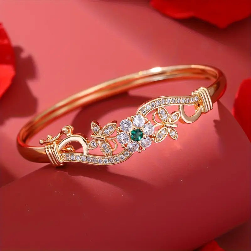 Kornelia | Armband | Smaragd