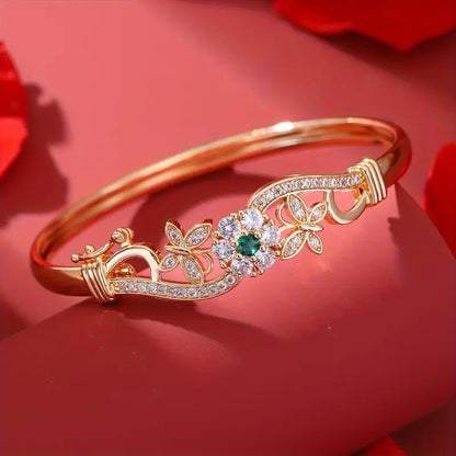 Kornelia | Armband | Smaragd