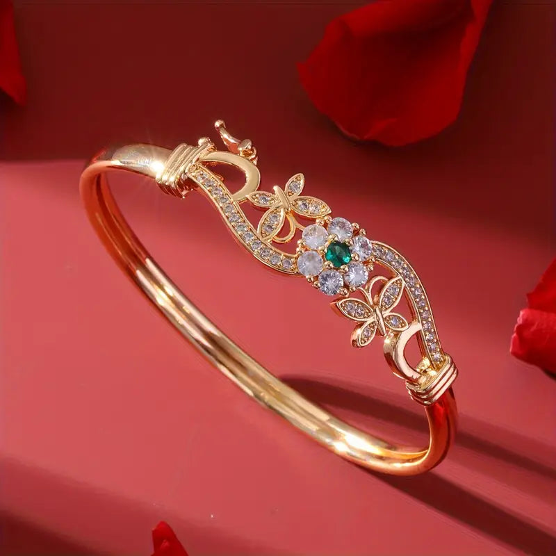 Kornelia | Armband | Smaragd