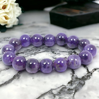 Anti-Stress Armband aus Amethyst