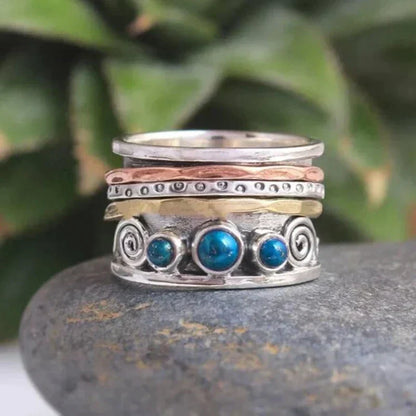 Boho-Ring für Ruhe und Meditation