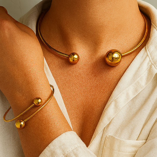 Sigrid | Schmuck-Set | Gold