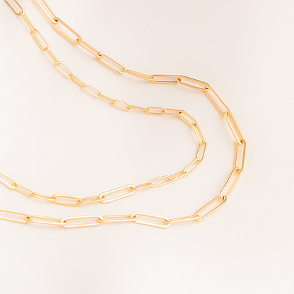 Klassische Goldkette