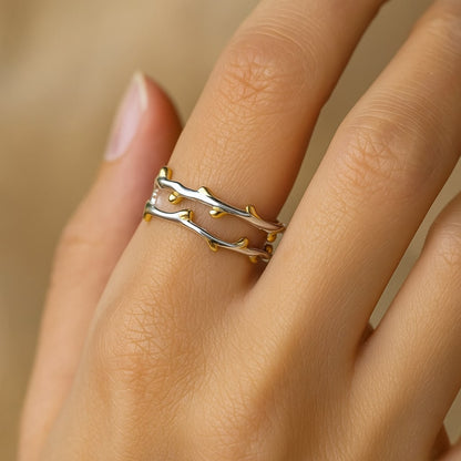Chloris – Natur Ring Verstellbar