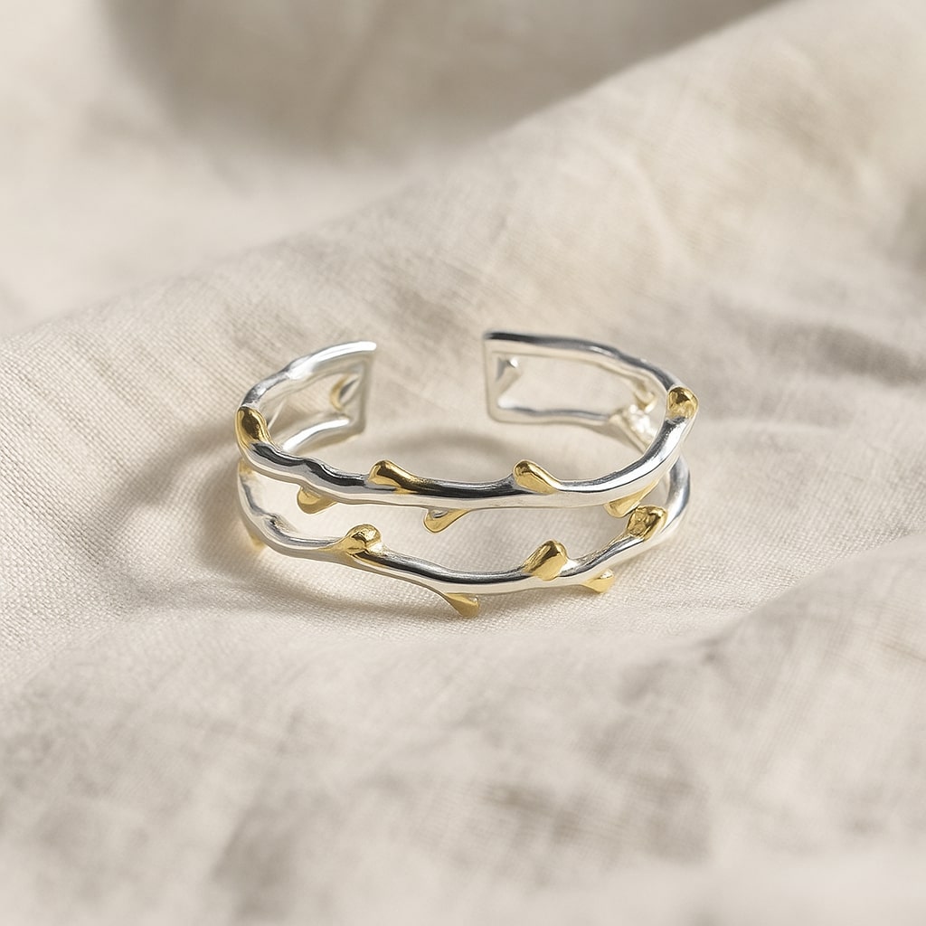 Chloris – Natur Ring Verstellbar