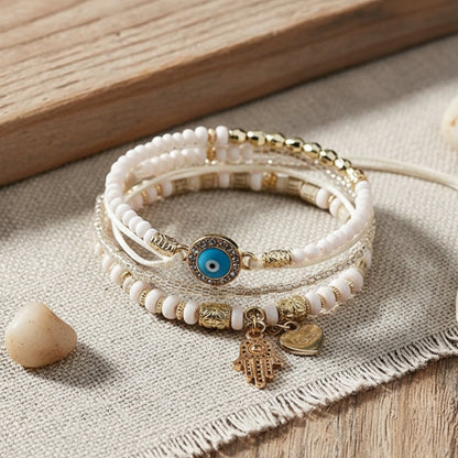 Hamsa-Armband-Set