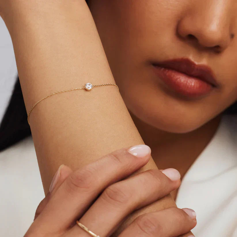 Romy | Armband | Weißgold
