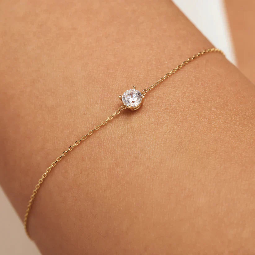 Romy | Armband | Weißgold