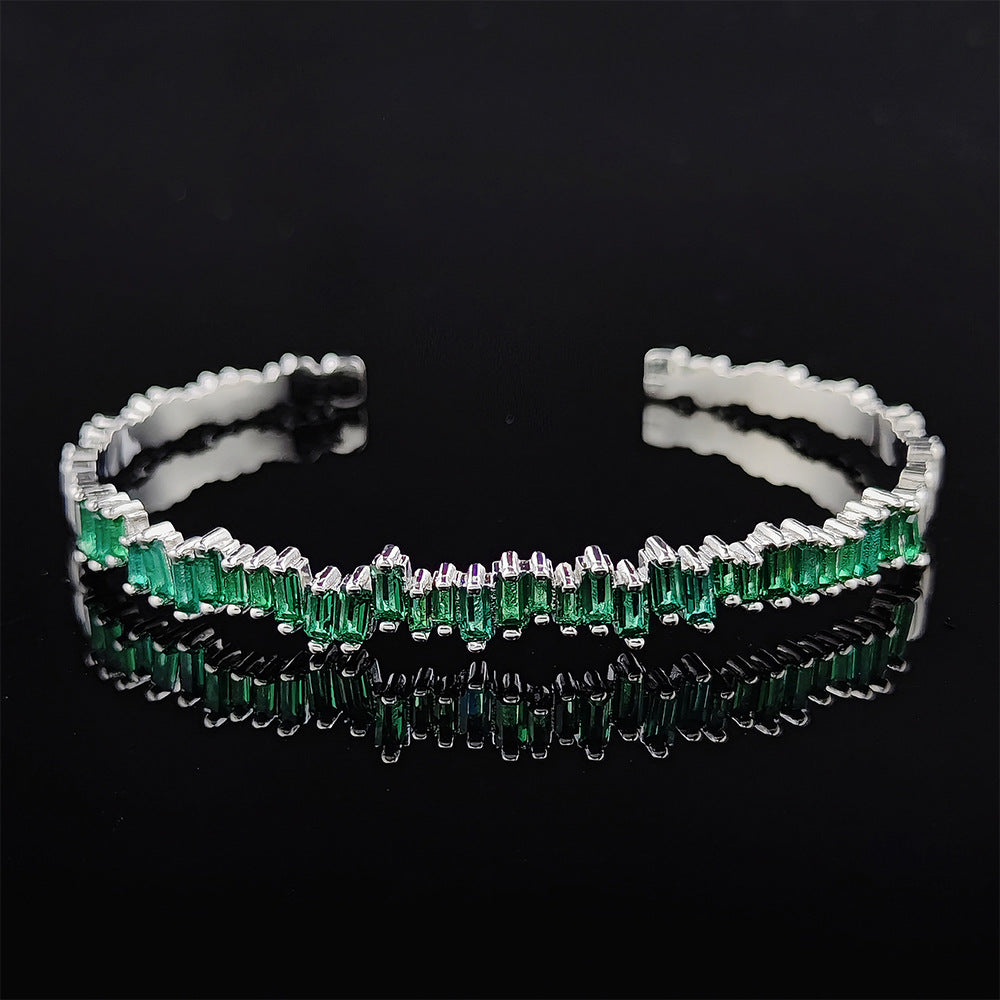 Selma | Armband | Smaragd