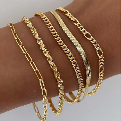 Evi | Armband-Set | Gold