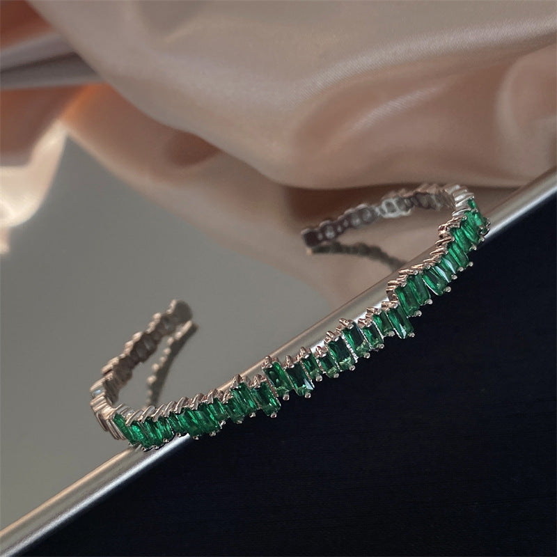 Selma | Armband | Smaragd