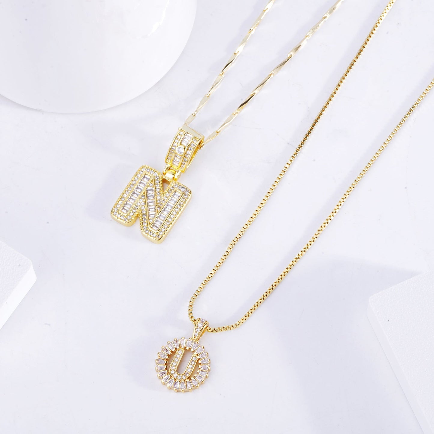 Anja | Halsketten-Set | Gold