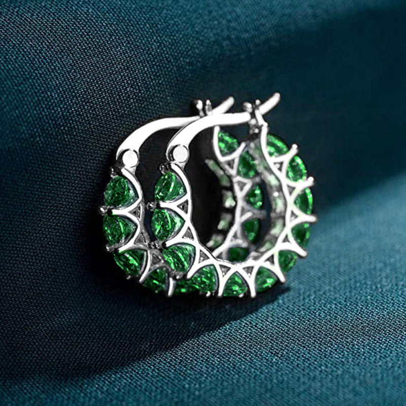 Alma | Ohrringe | Smaragd | Gold