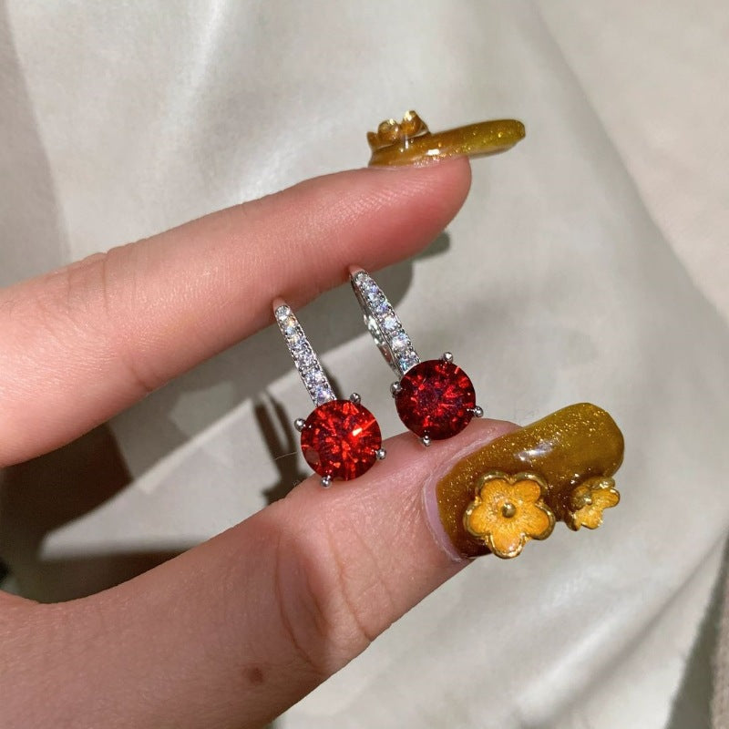 Annika | Ohrringe | Rubin