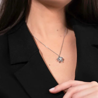 Für meine Tochter–Elegante Liebesknoten-Halskette,Geschenk von Papa