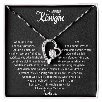 Seelenverwandter Herz-Halskette