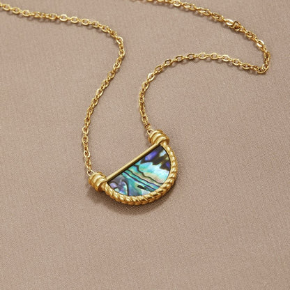 Amalfi-Türkis-Muschel-Halskette