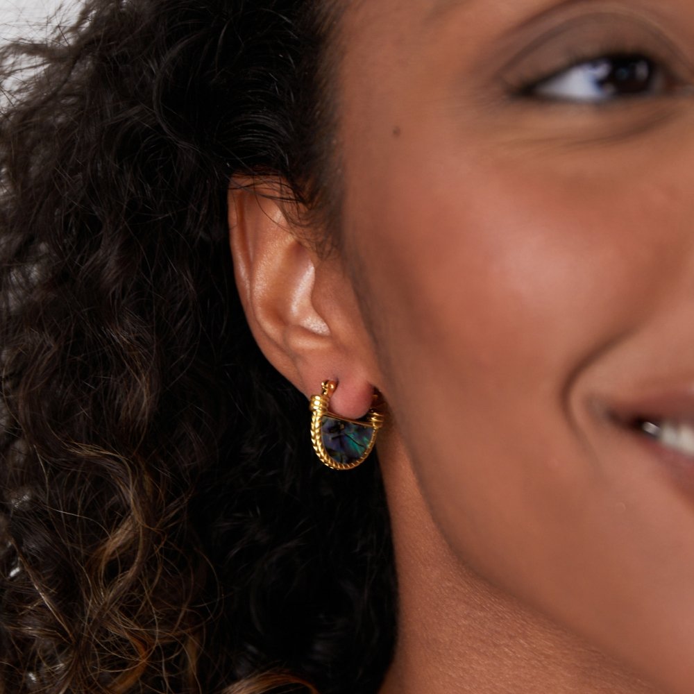 Amalfi-Türkis-Muschel-Halskette