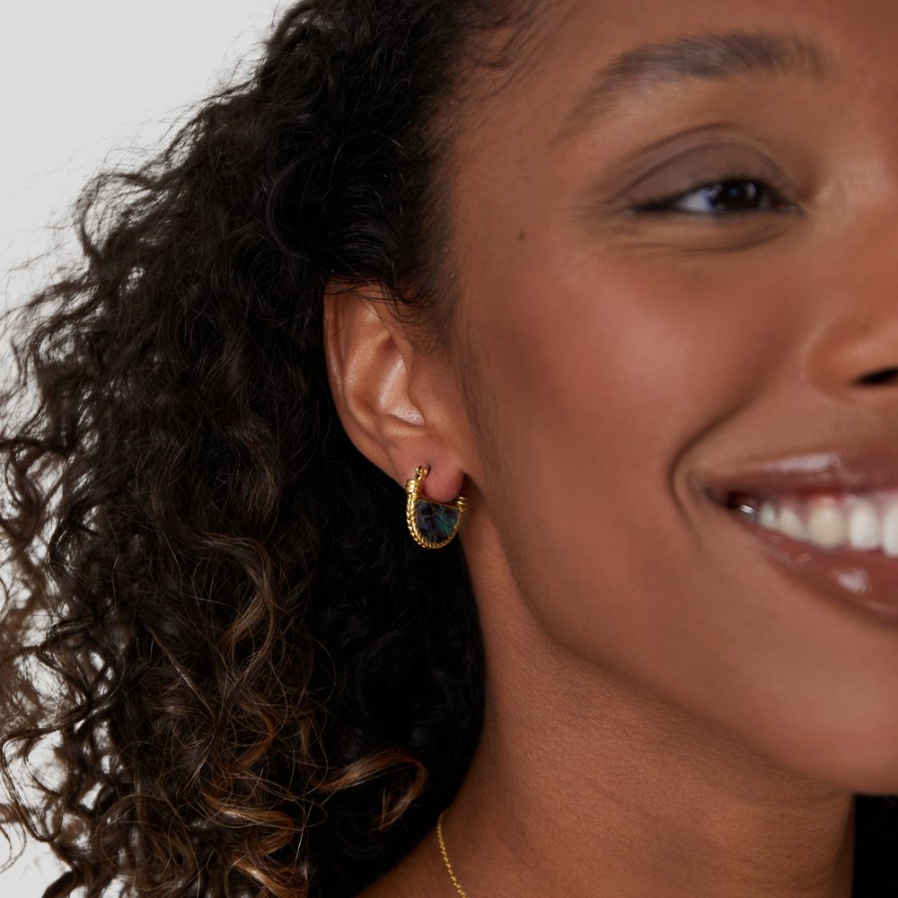 Amalfi-Türkis-Muschel-Halskette